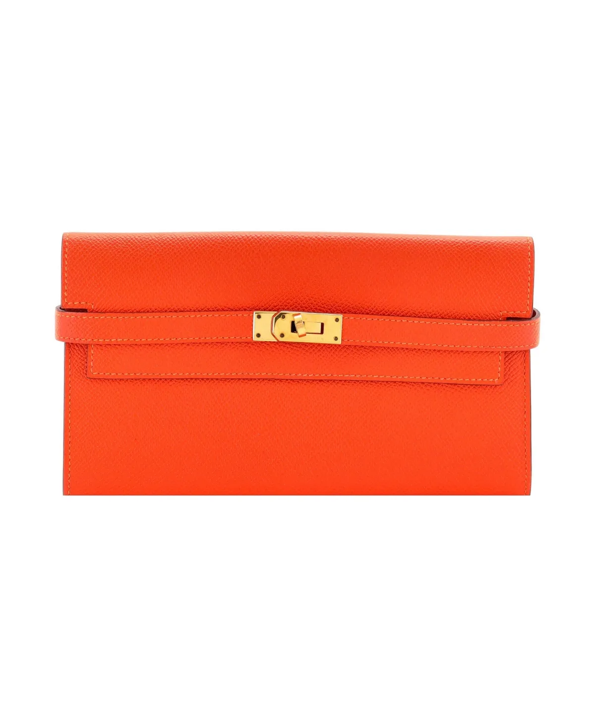 Pre-Owned Hermes Long Kelly Wallet Epsom by Hermes