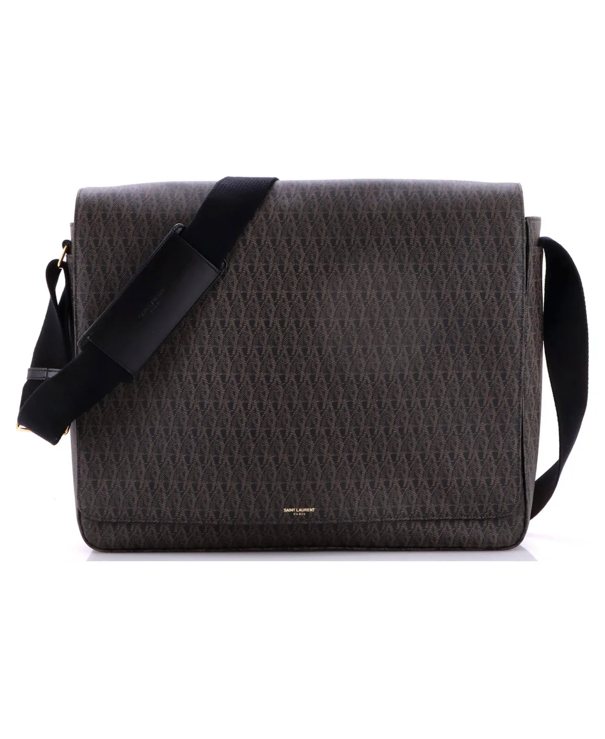 Pre-Owned Saint Laurent Medium Flap Messenger Bag Monogram Canvas by Saint Laurent