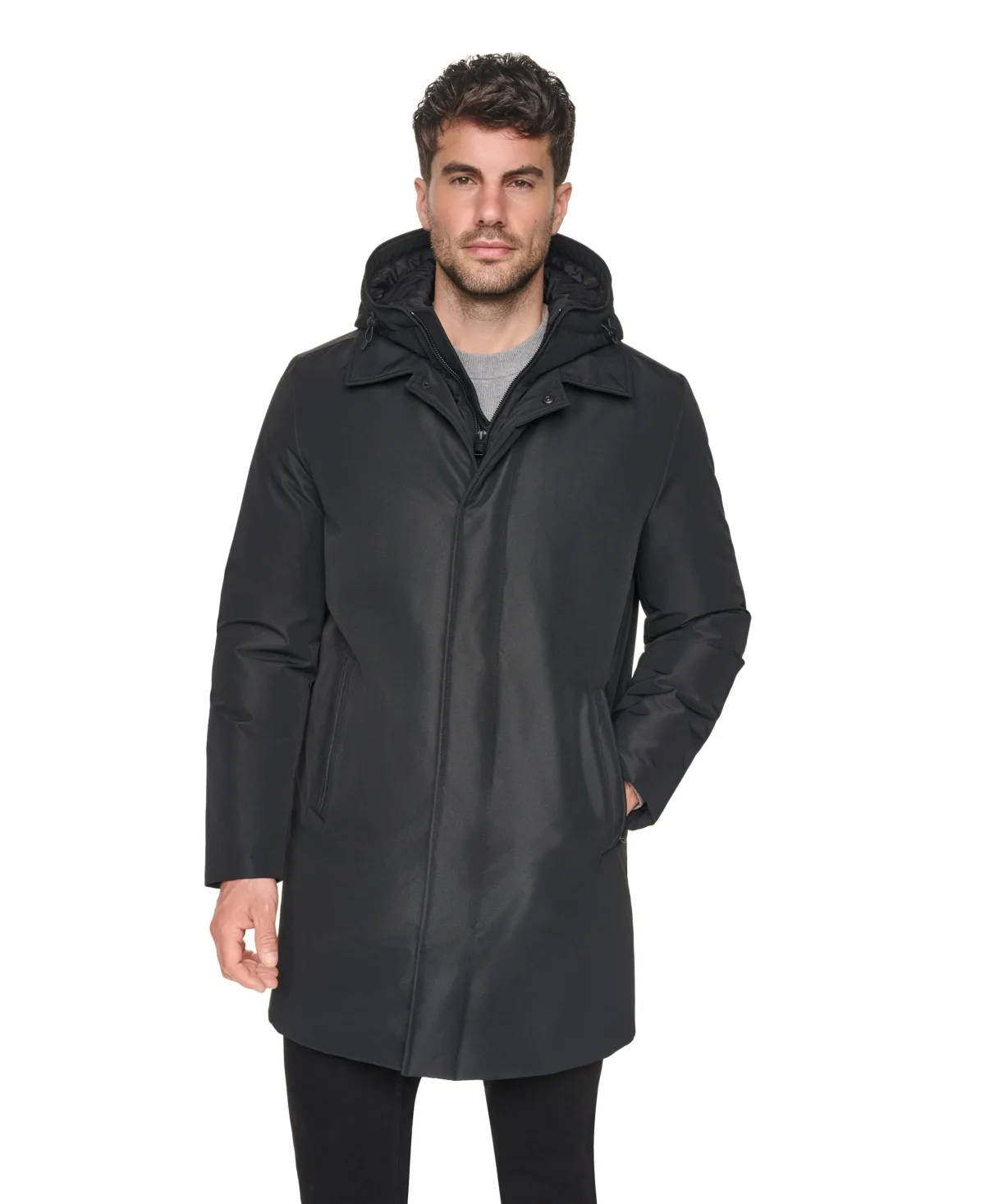 Gallatin Hooded Mid-Length Coat