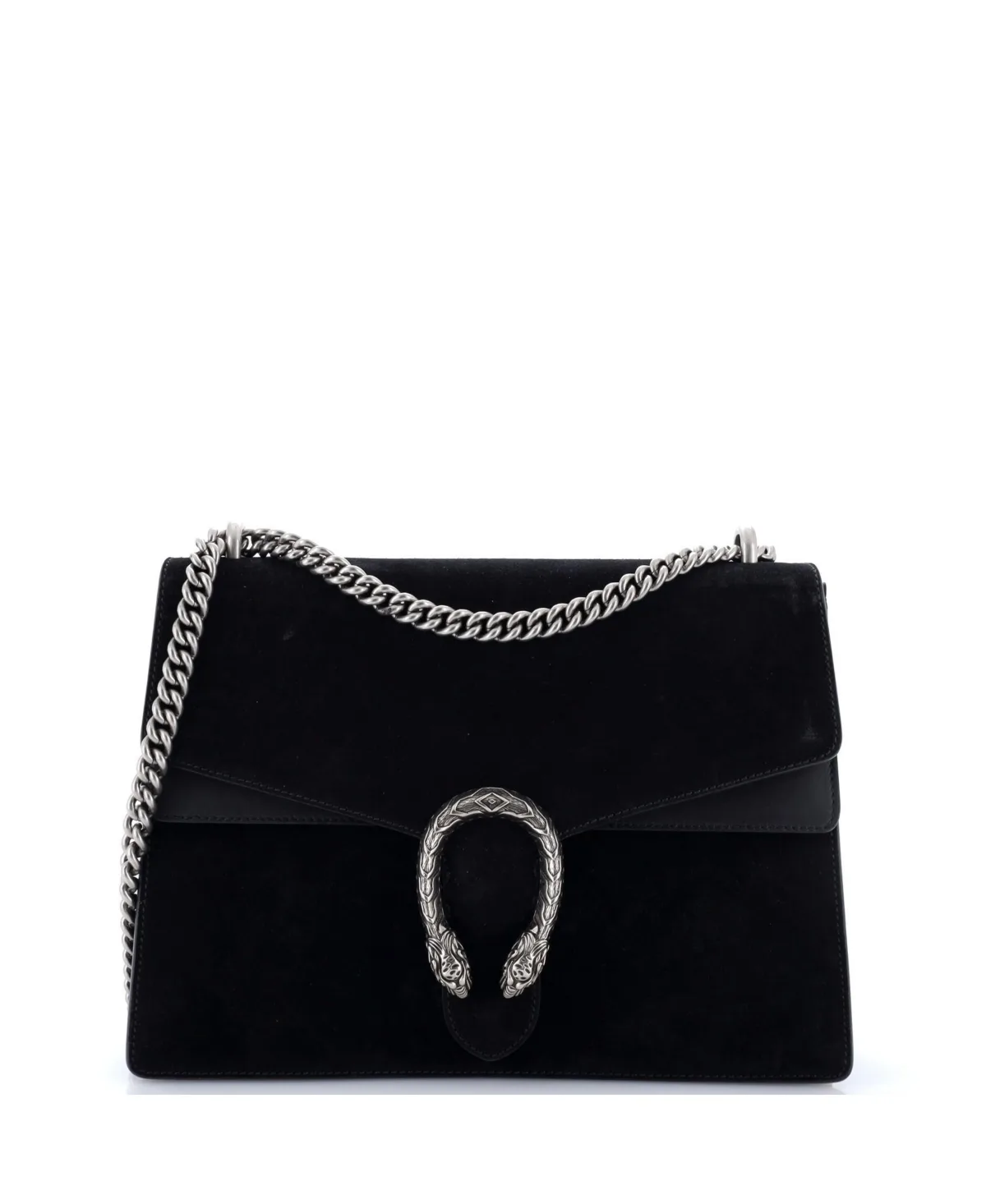 Pre-Owned Medium Dionysus Bag Suede by Gucci