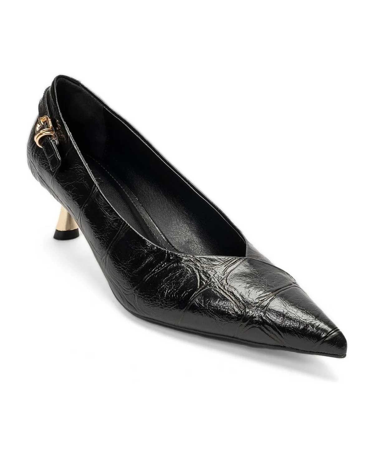 Archel Kitten Heel Pointed Toe Pump by Prologue Shoes