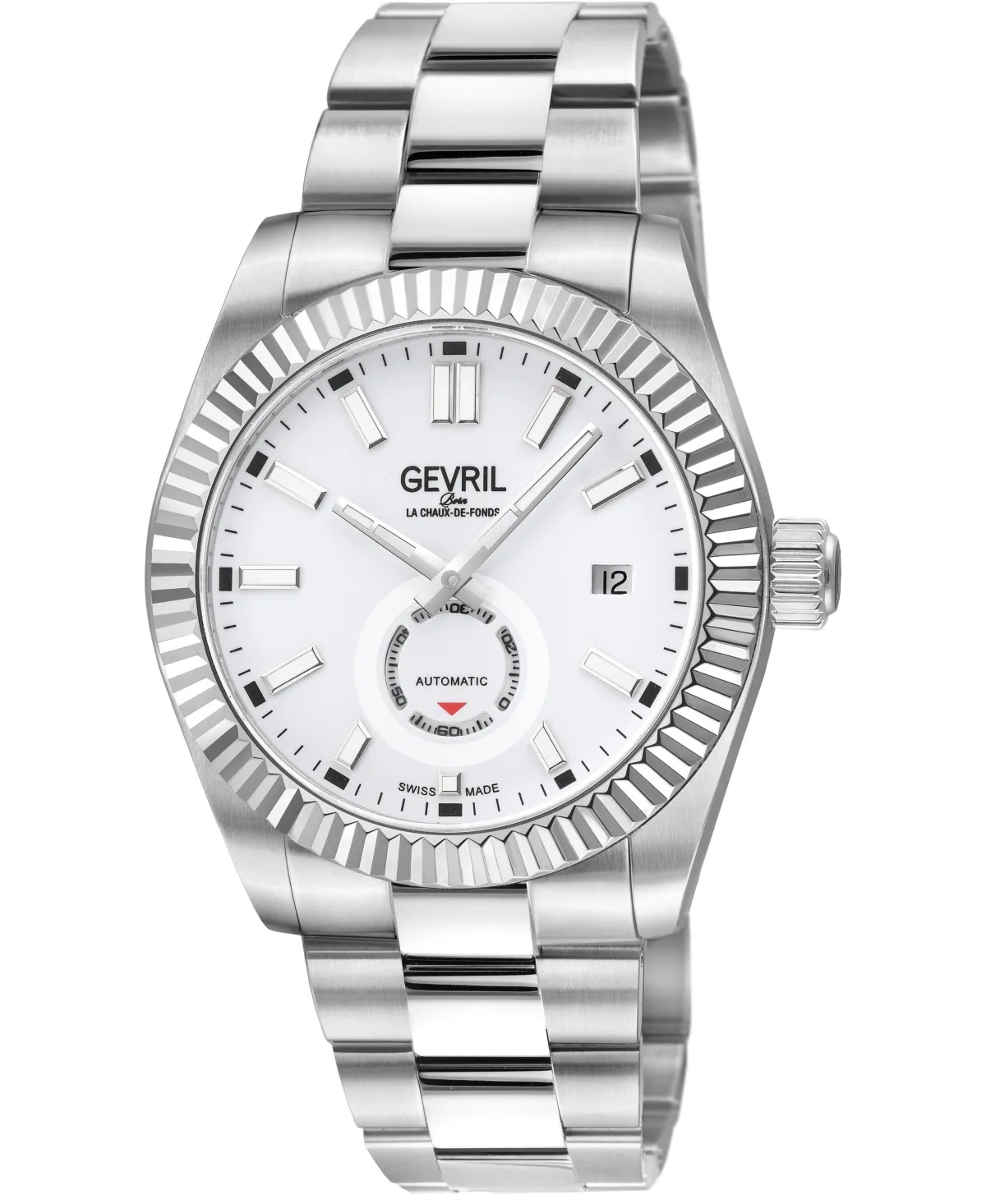 Swiss Automatic West Village Stainless Steel Bracelet Watch, 40mm by Gevril