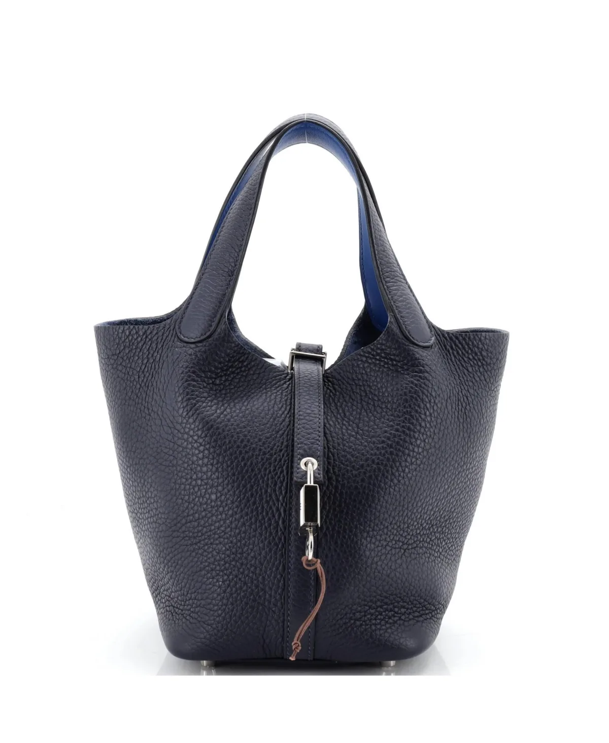 Pre-Owned Hermes Pm Eclat Picotin Lock Bag Clemence