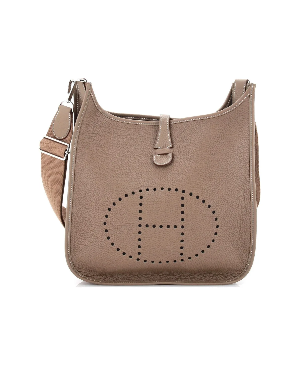 Pre-Owned Hermes PM Evelyne Bag Gen III Clemence by Hermes