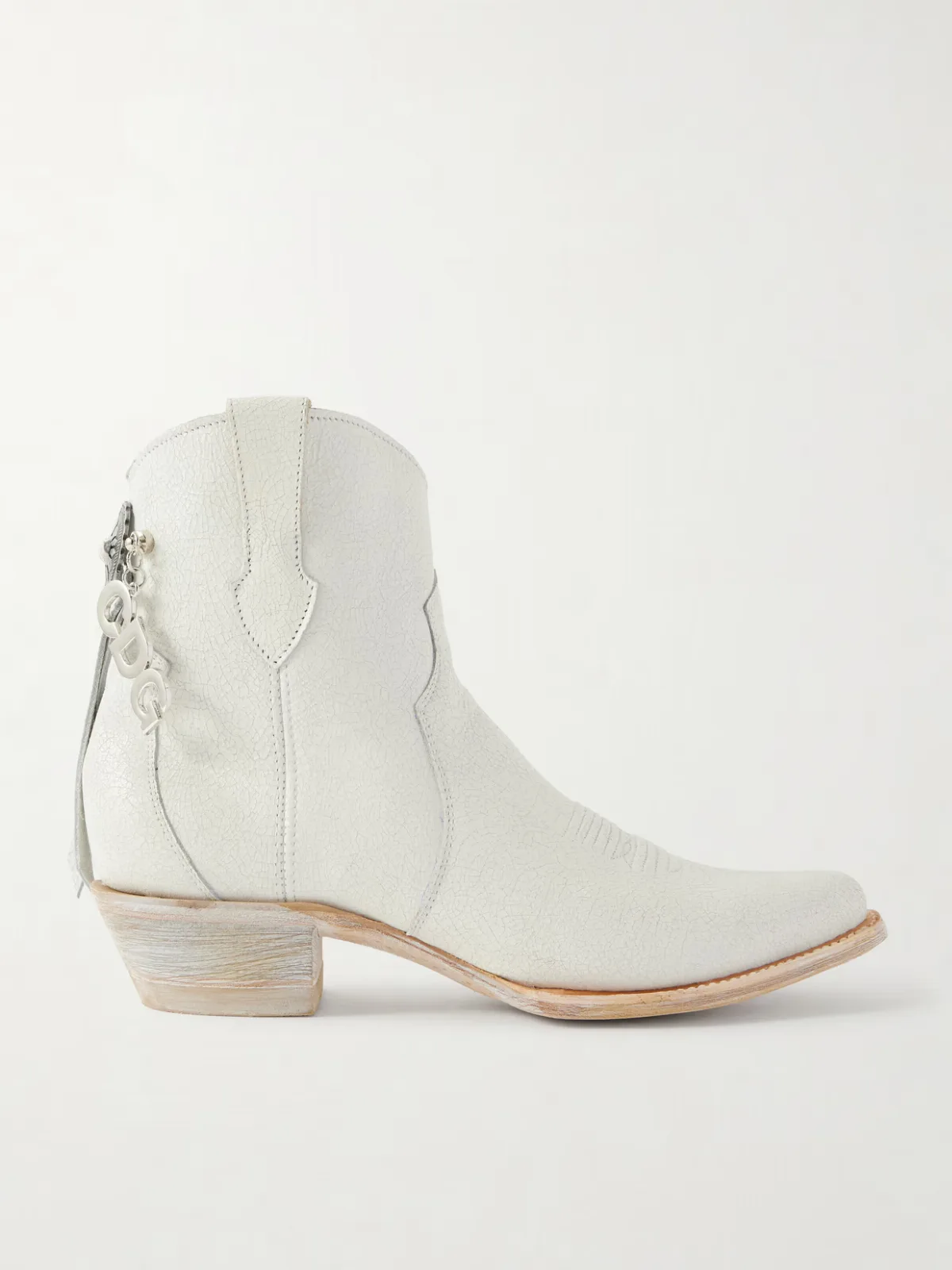 - X Mexicana Cracked-leather Boots -
