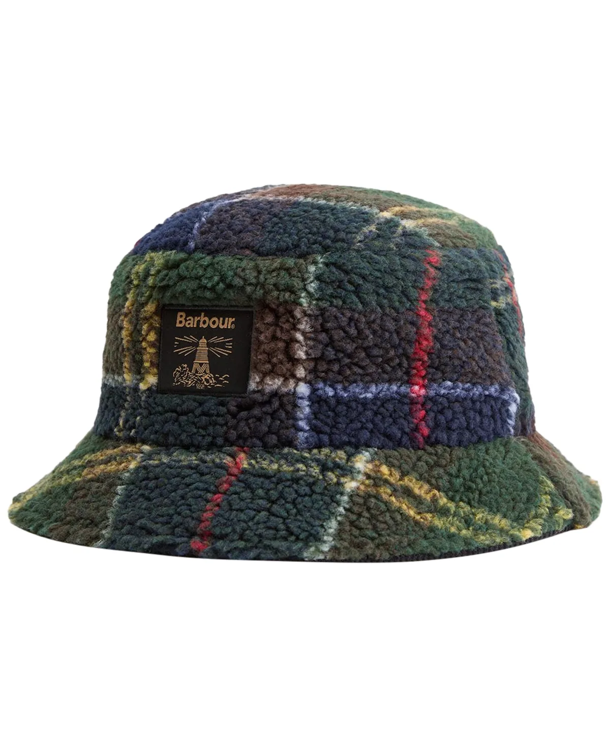 Field Tartan Fleece Bucket Hat by Barbour
