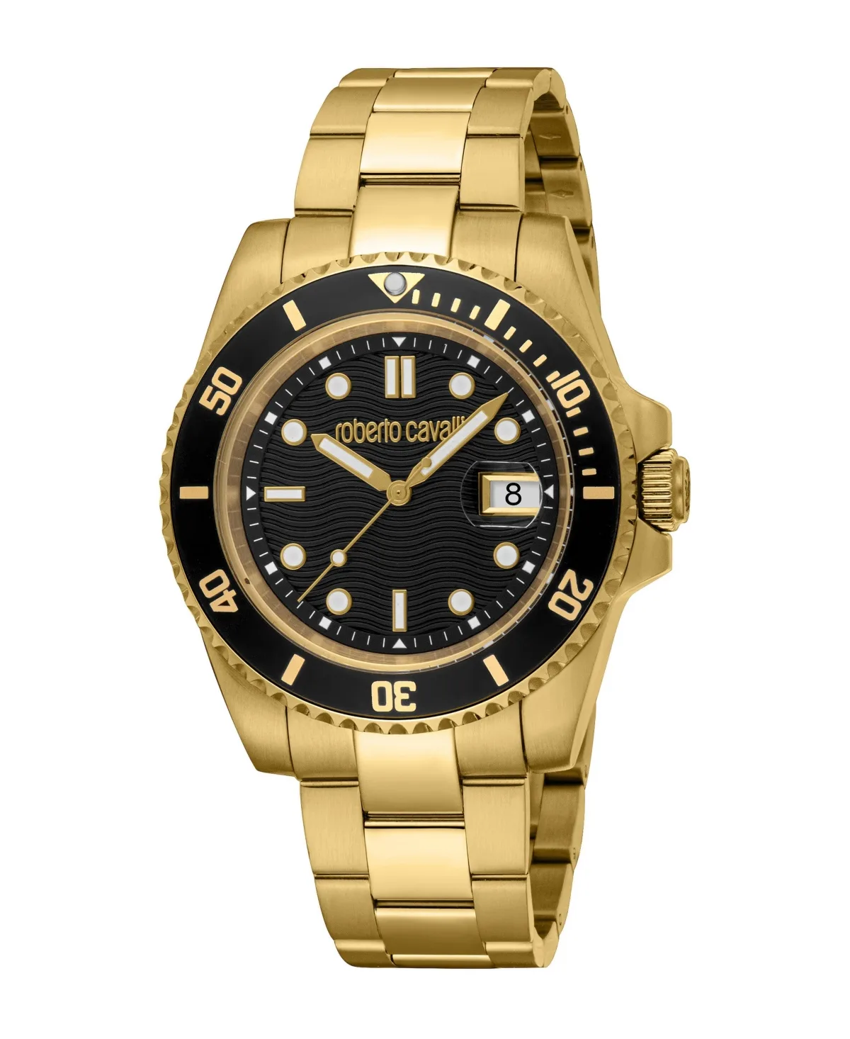 Quartz Stainless Steel Bracelet Watch, 40.7mm by Roberto Cavalli