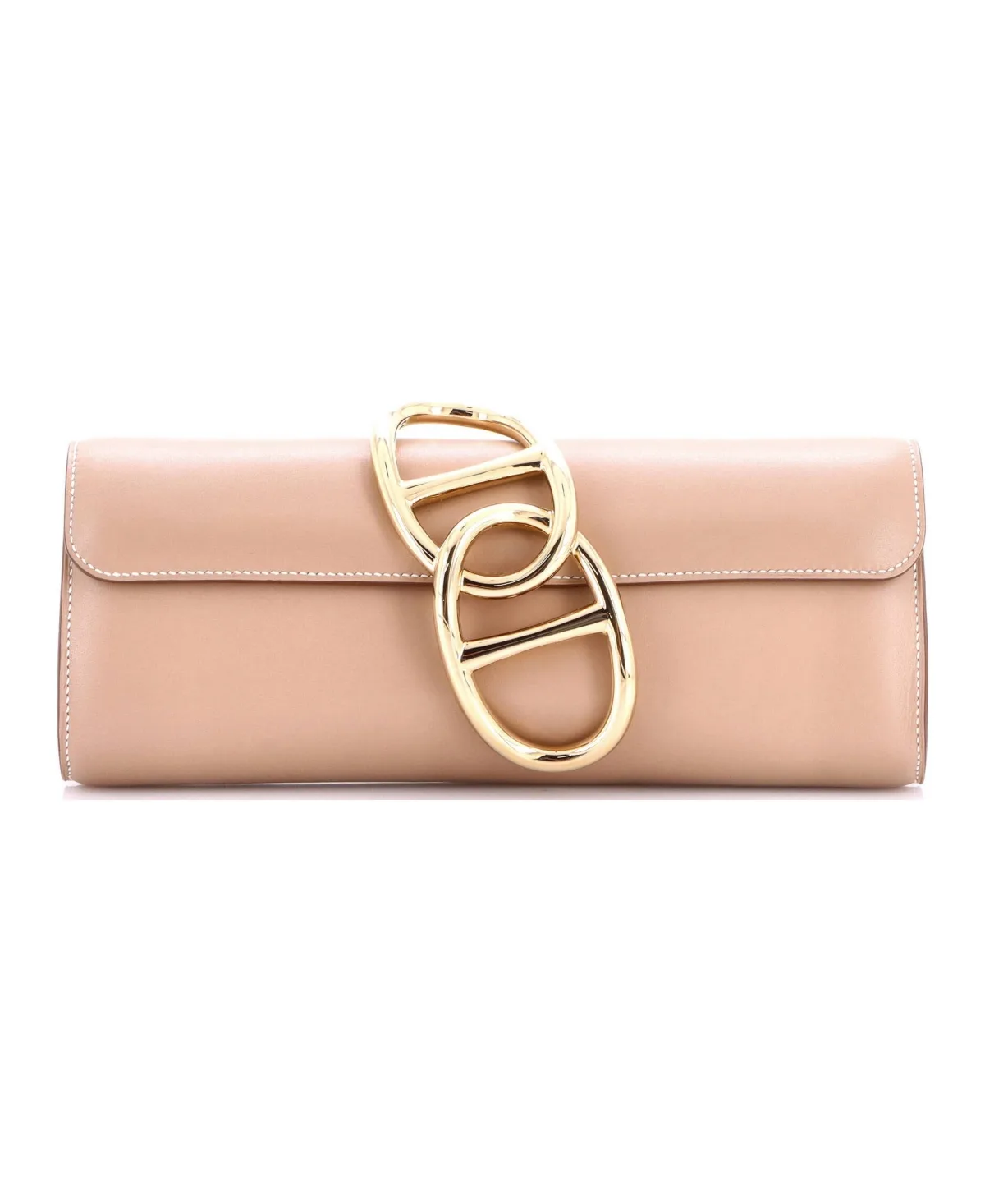 Pre-Owned Hermes Egee Clutch Tadelakt by Hermes