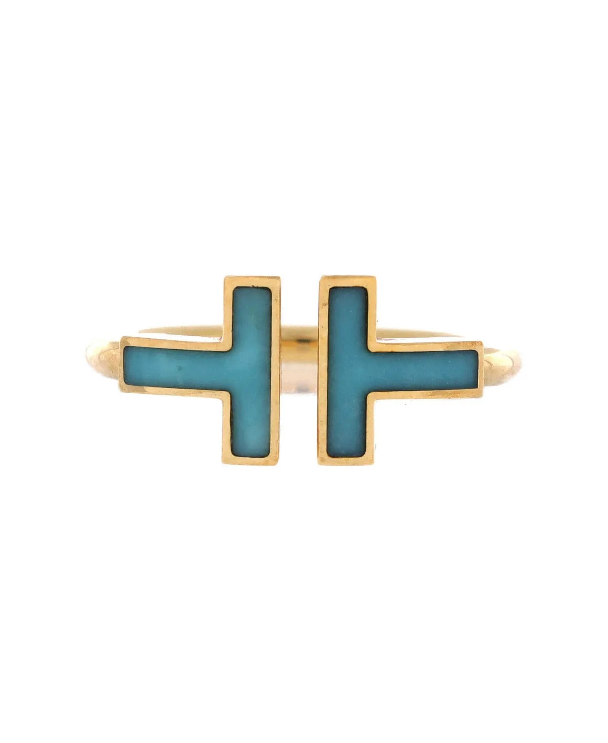 Pre-Owned Tiffany & Co T Wire Ring - 18k Yellow Gold by Tiffany & Co.