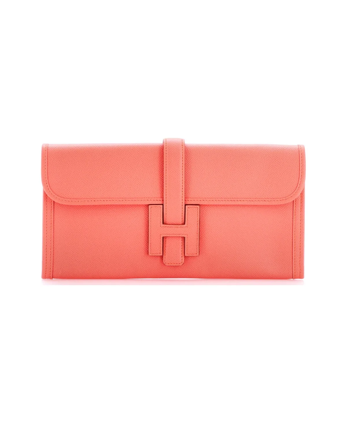 Pre-Owned Hermes 29 Jige Elan Clutch Epsom by Hermes