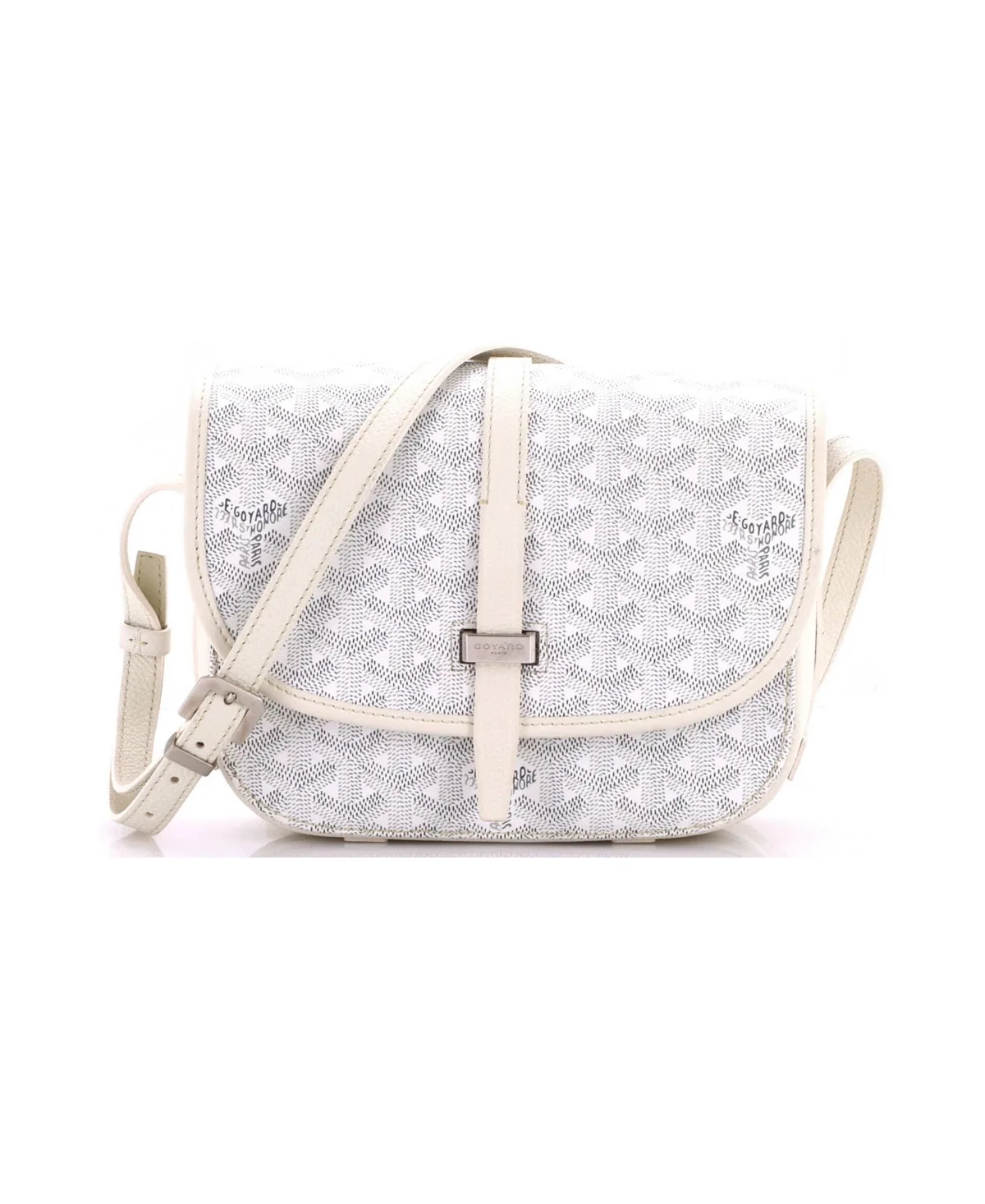Pre-Owned Goyard Pm Belvedere Ii Messenger Bag Coated Canvas by Pre Owned Goyard