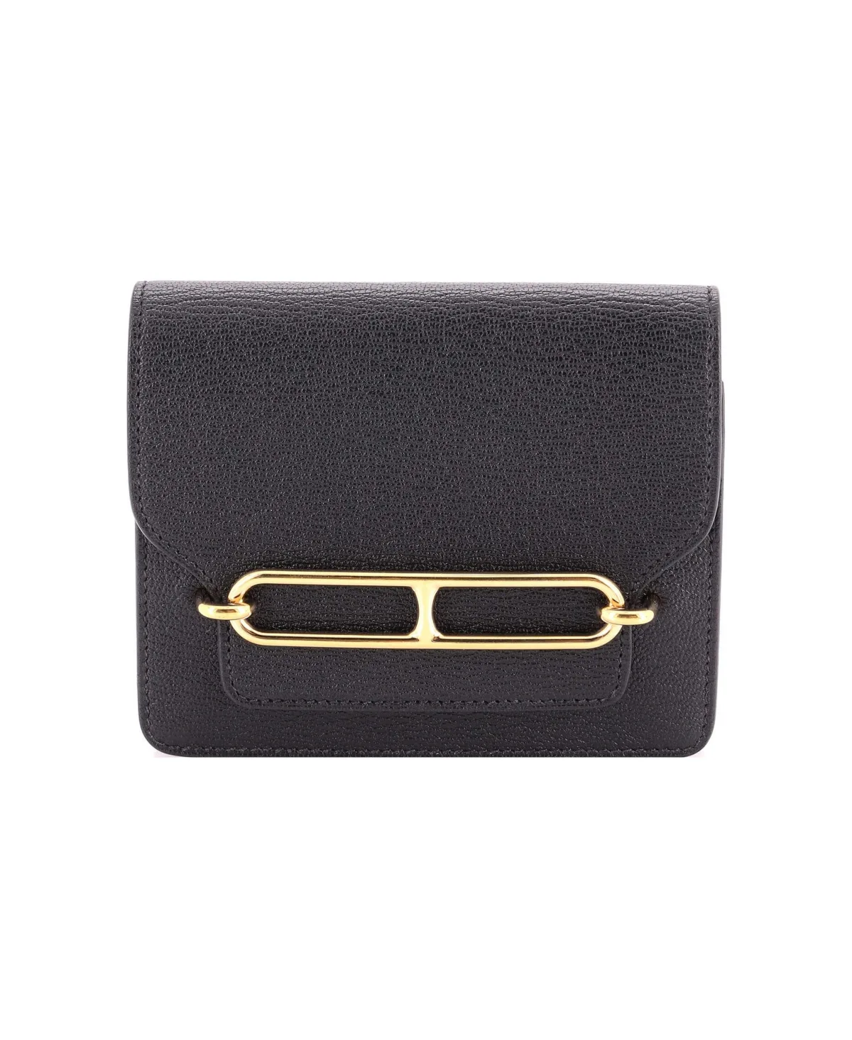Pre-Owned Hermes Roulis Slim Wallet Chevre Mysore by Hermes