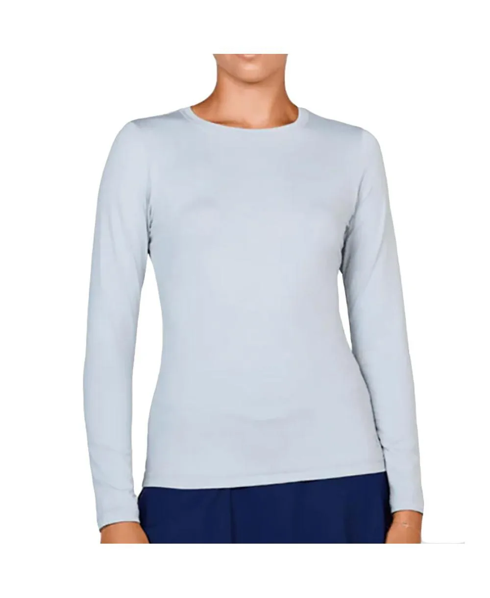 Uv Colors Long Sleeve Tennis Shirt - Stone