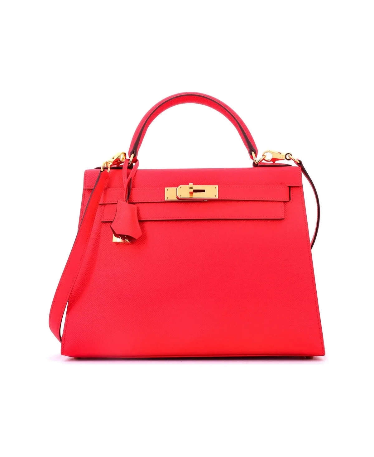 Pre-Owned Hermes Kelly 28 Handbag Epsom with Gold Hardware by Hermes