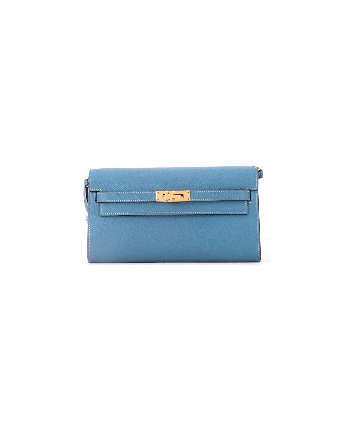 Pre-Owned Hermes Kelly to Go Wallet Epsom by Hermes