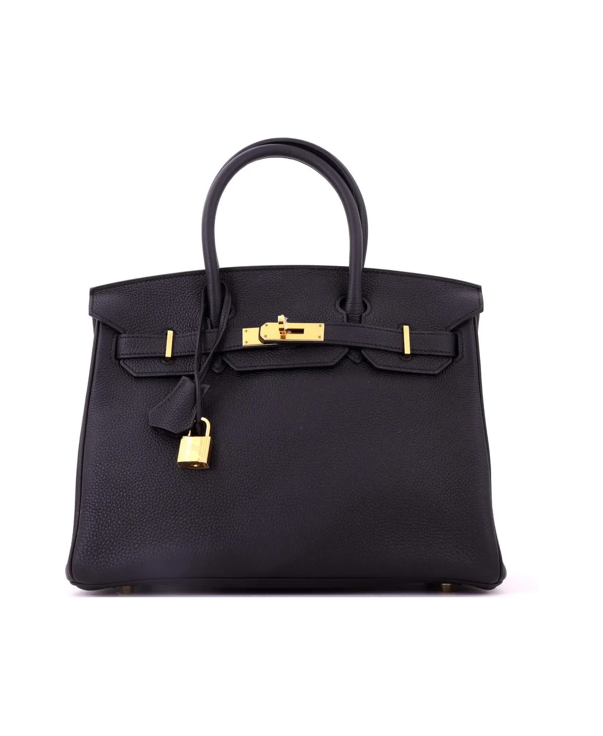 Pre-Owned Hermes Birkin 30 Handbag Togo with Gold Hardware