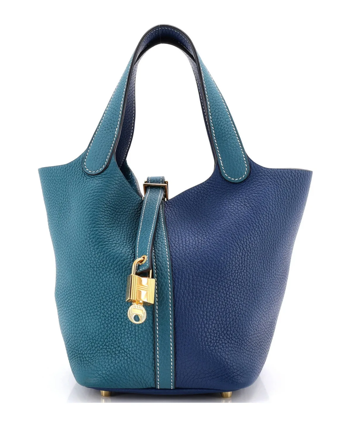 Pre-Owned Pm Casaque Picotin Lock Bag Clemence by Hermes