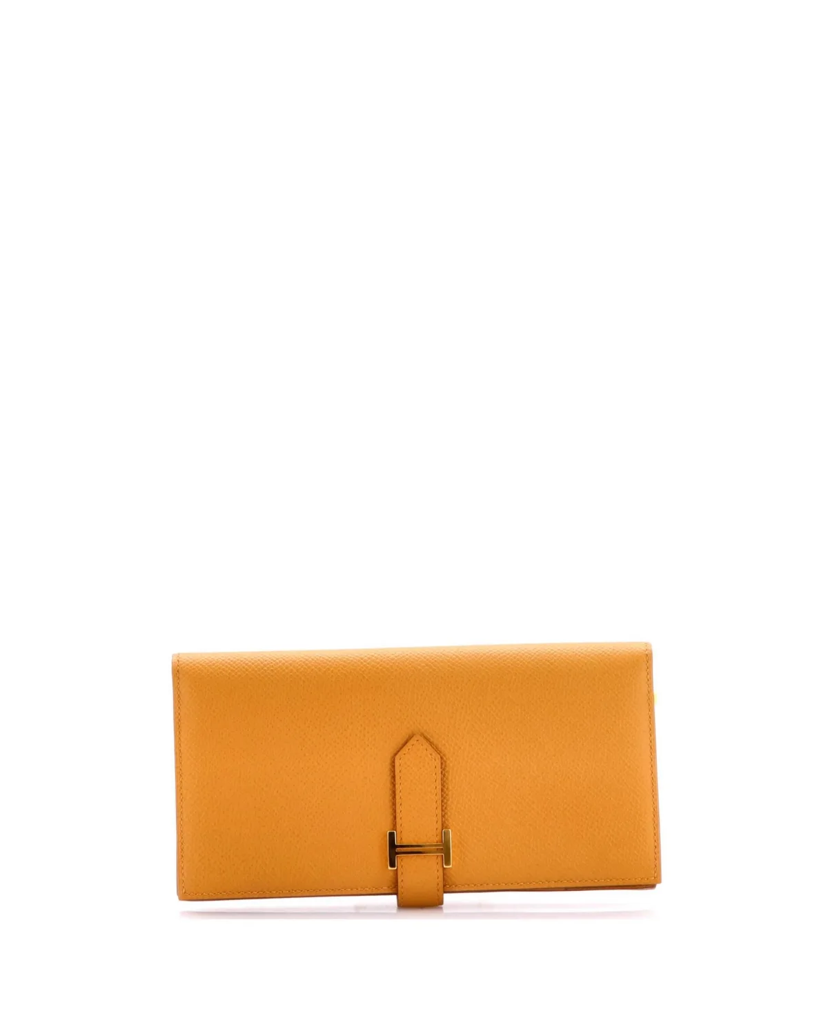 Pre-Owned Hermes Long Bearn Wallet Epsom by Hermes