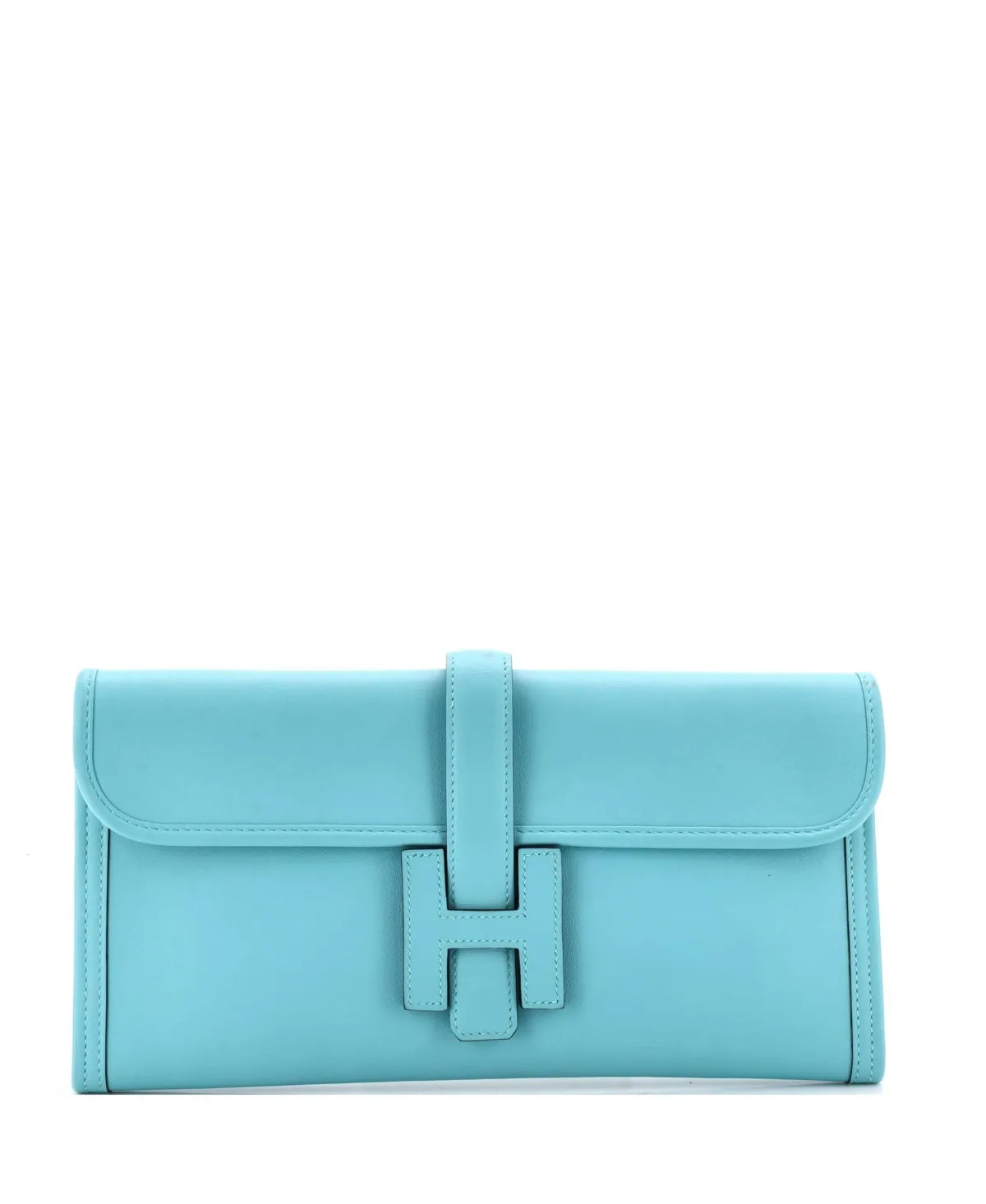 Pre-Owned Hermes 29 Jige Elan Clutch Swift by Hermes