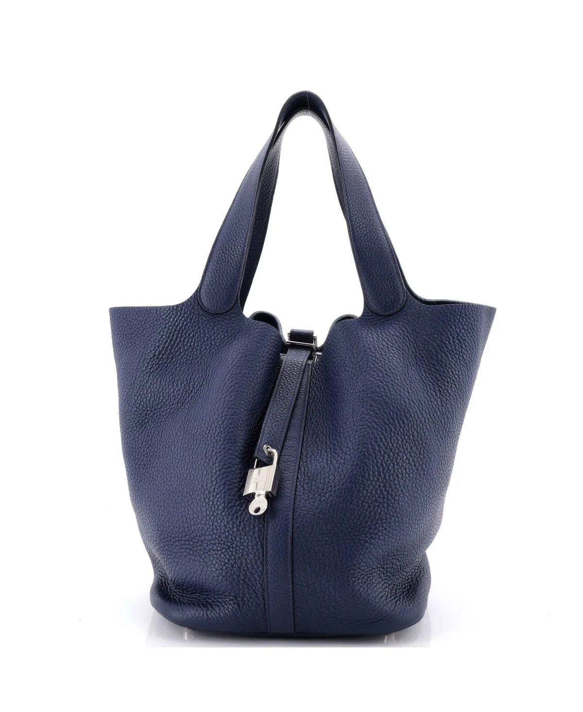 Pre-Owned Hermes Gm Picotin Lock Bag Clemence