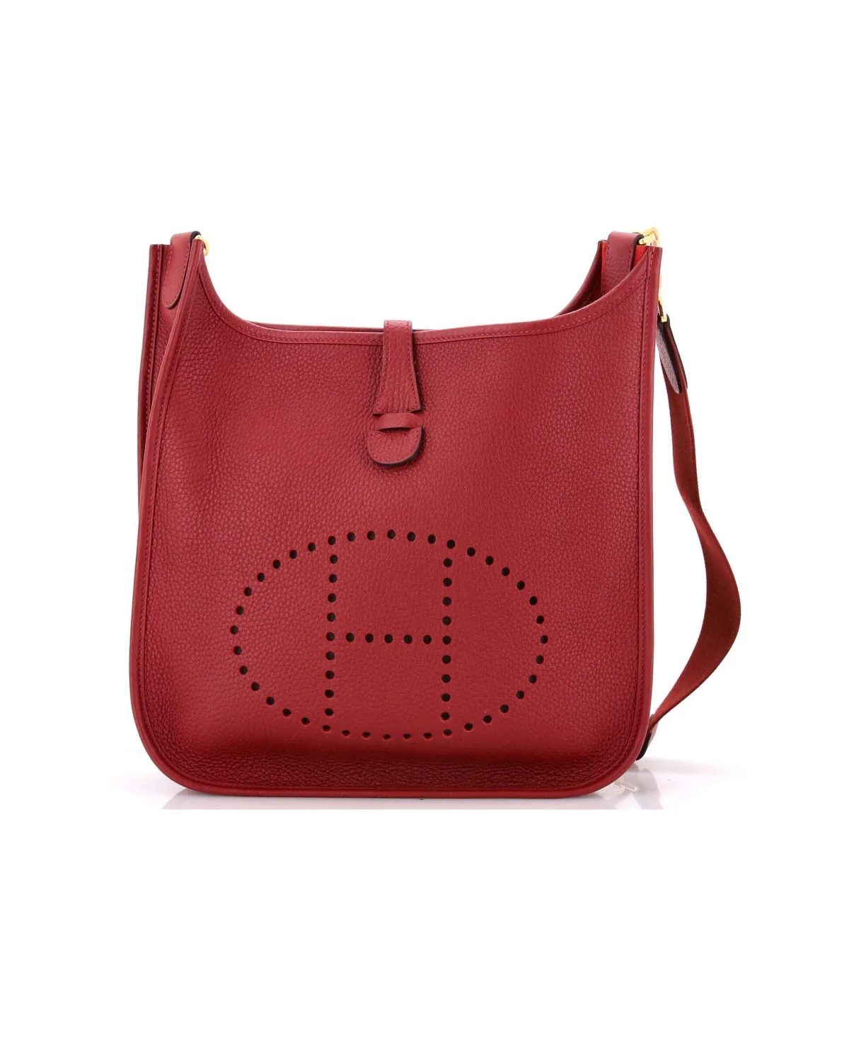 Pre-Owned Hermes Pm Evelyne Bag Gen Iii Clemence