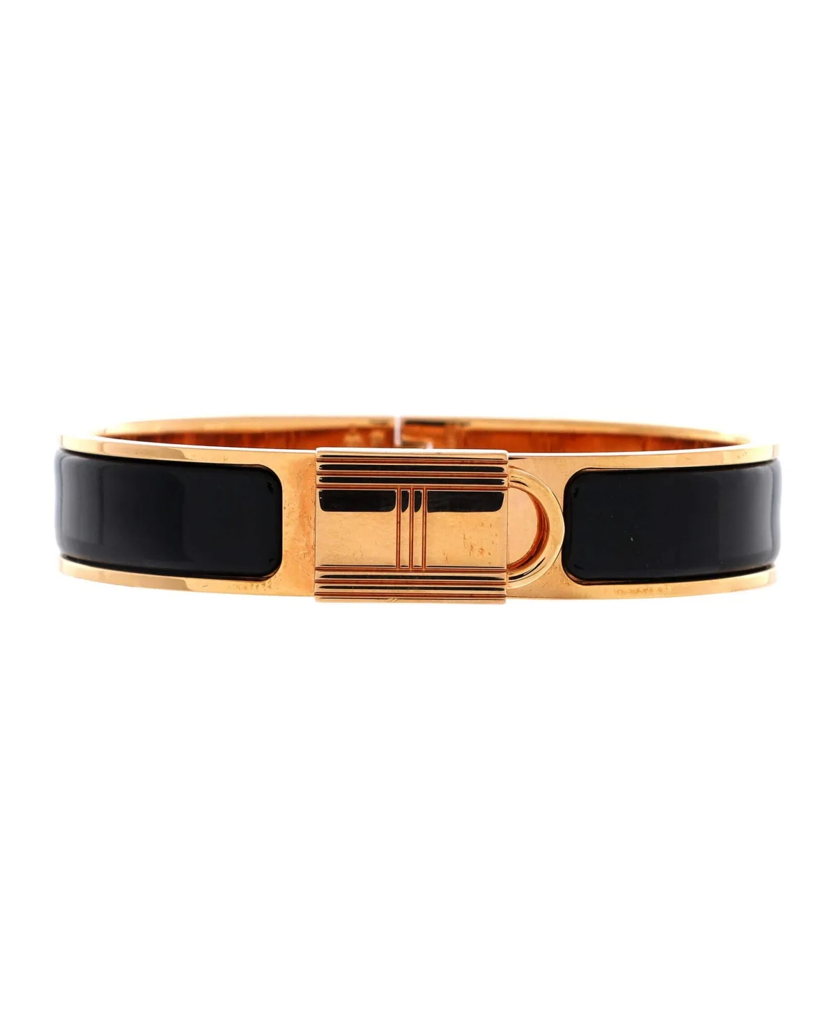 Pre-Owned Hermes Clic Cadenas Bracelet - Enamel