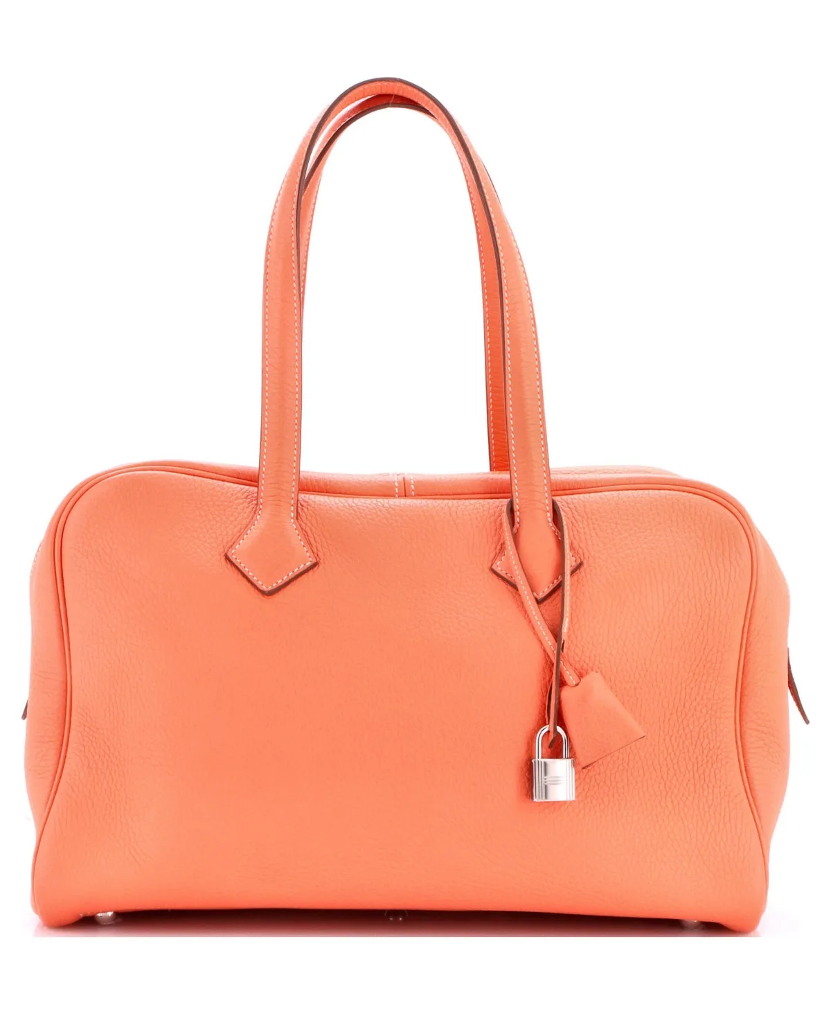 Pre-Owned Hermes 35 Victoria Ii Bag Clemence by Hermes