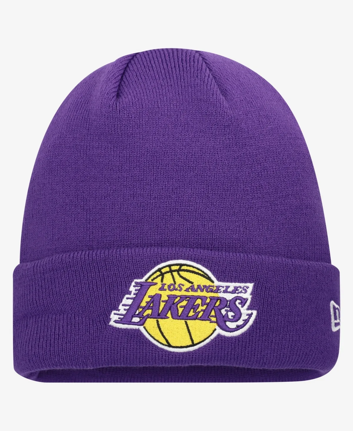 Los Angeles Lakers Cuffed Knit Hat by New Era