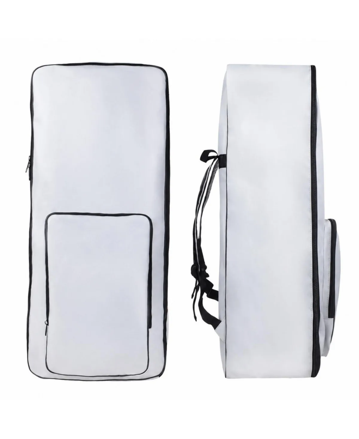 Wide Strap Padded Inflatable Paddle Board Carry Backpack with Extra Storage by Furlihong