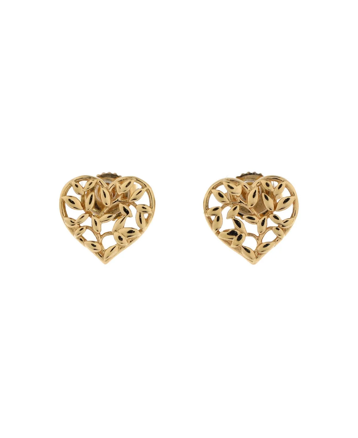 Heart Stud Earrings in 18K Yellow Gold by Tiffany & Co.