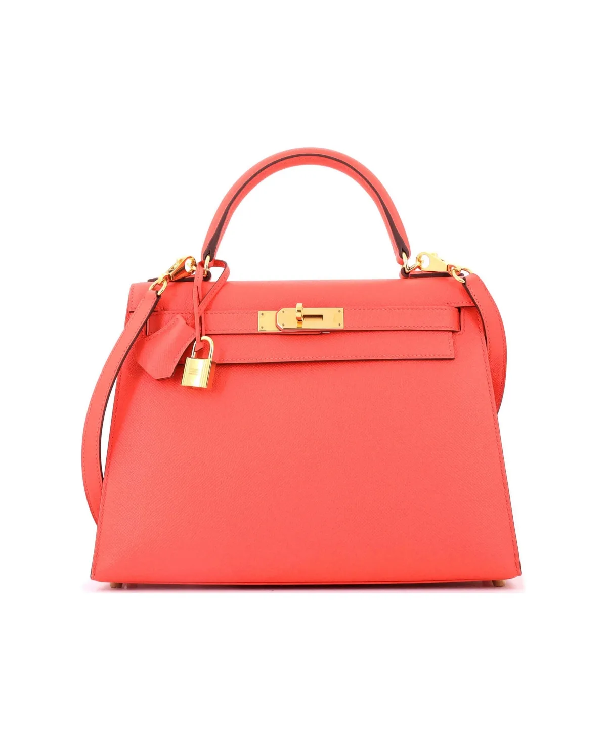 Pre-Owned Hermes Kelly 28 Handbag Epsom with Gold Hardware by Hermes