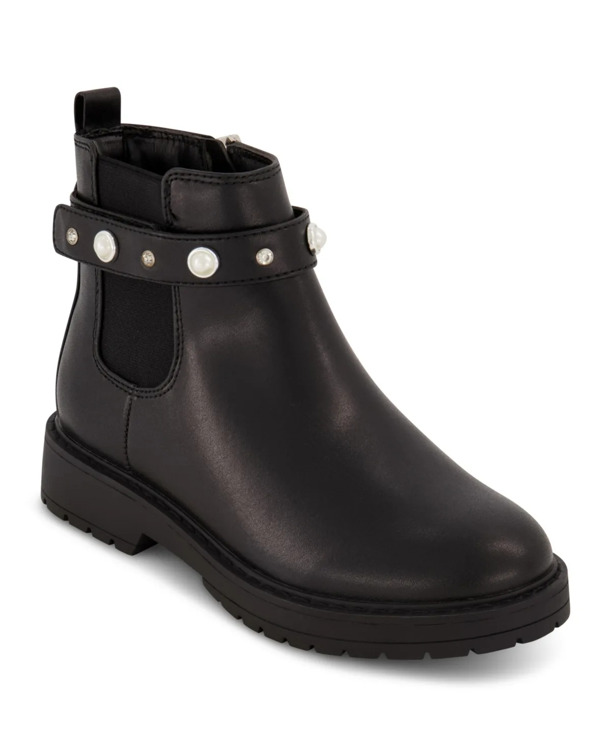 Ankle Strap Zipper Chelsea Boots by Marc Fisher