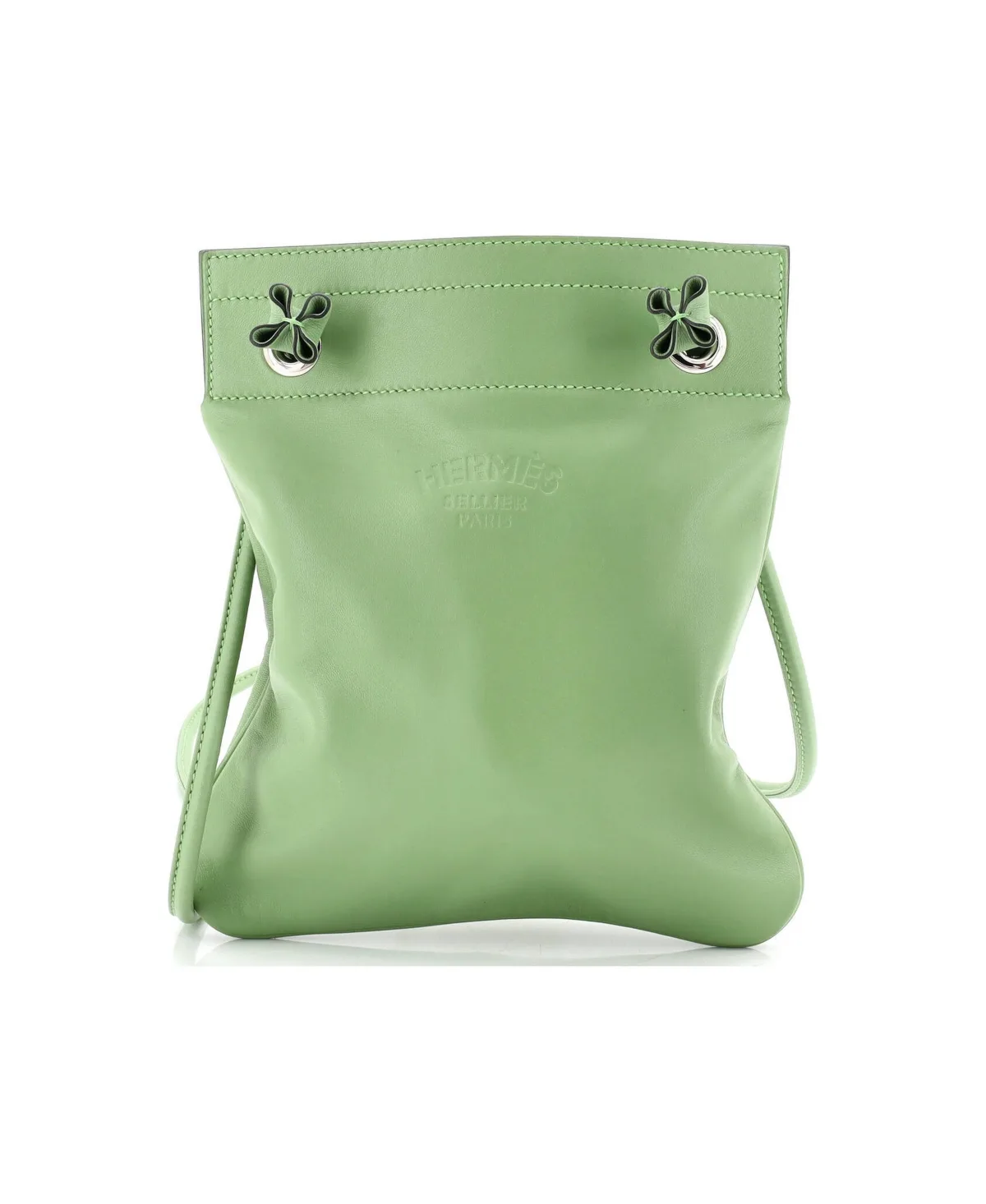 Pre-Owned Hermes Mini Aline Bag Milo Lambskin and Swift by Hermes