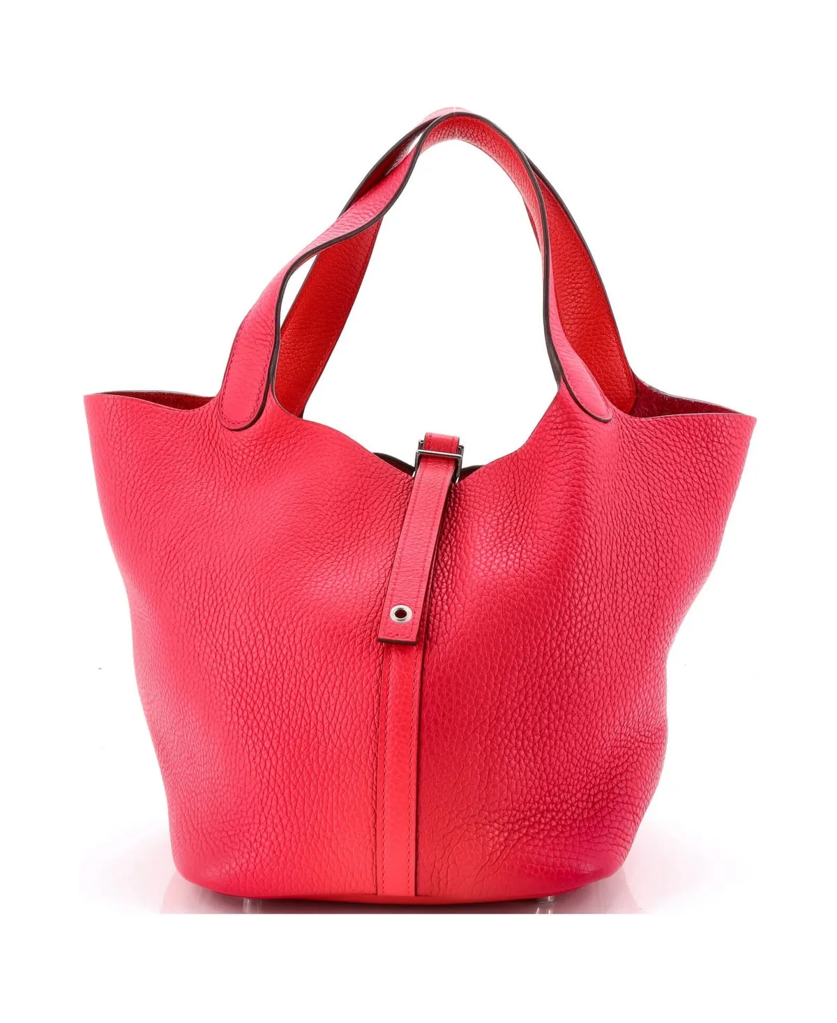 Pre-Owned Hermes mm Picotin Lock Bag Tricolor Clemence