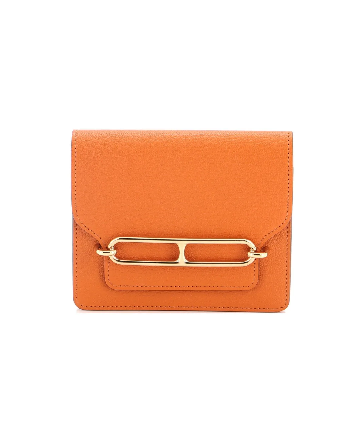 Pre-Owned Hermes Roulis Slim Wallet Chevre Mysore by Hermes