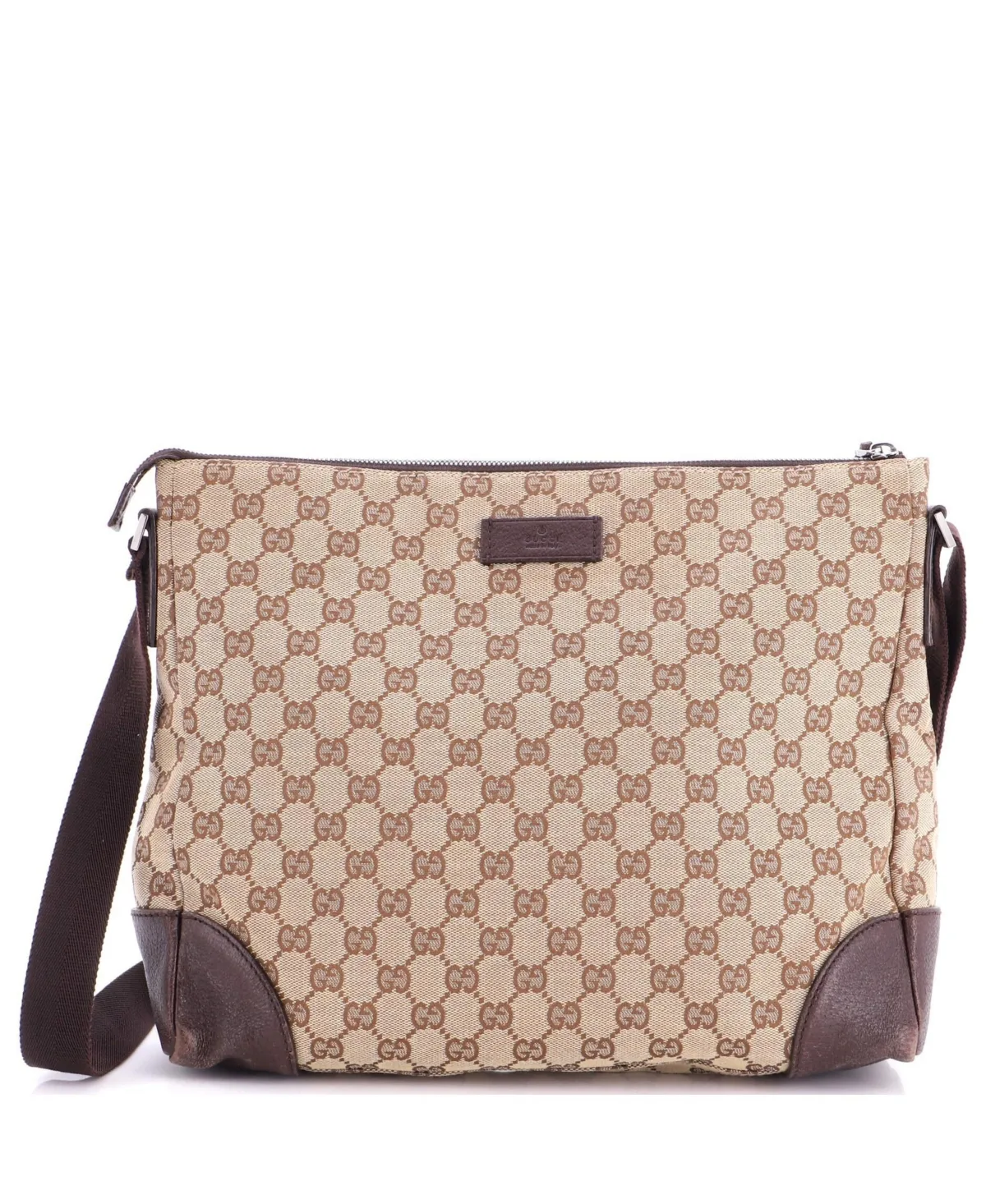 Pre-Owned Gucci Medium Joy Messenger Bag Gg Canvas