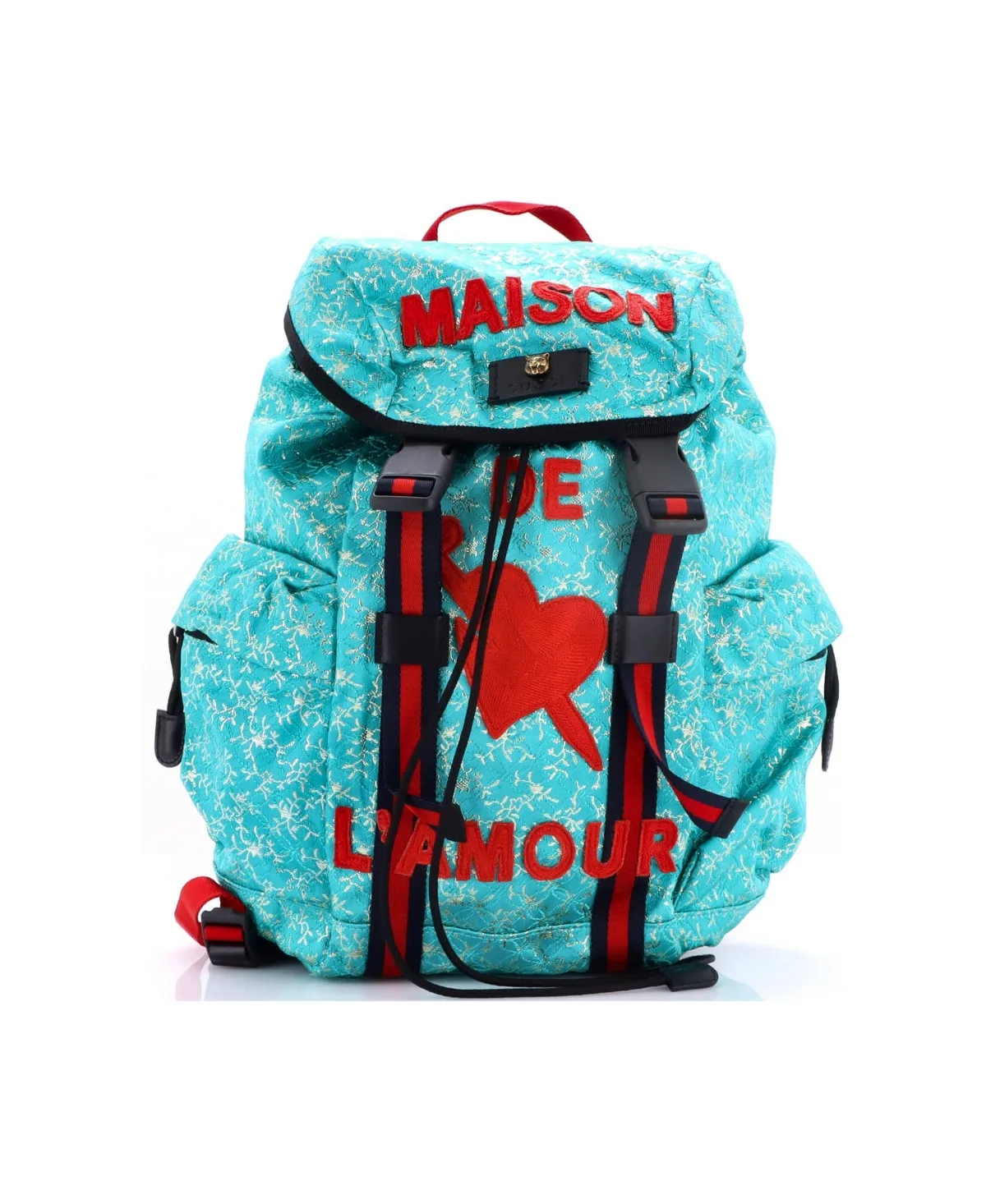 Pre-Owned Gucci Techpack Backpack Embroidered and Beaded by Gucci