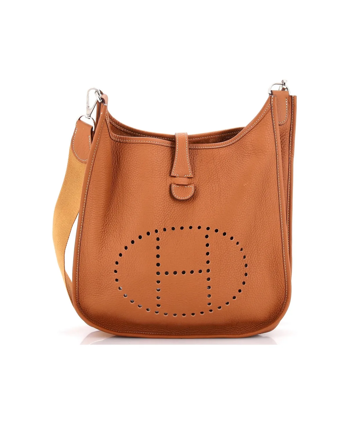 Pre-Owned Hermes Pm Evelyne Bag Gen Ii Clemence by Hermes