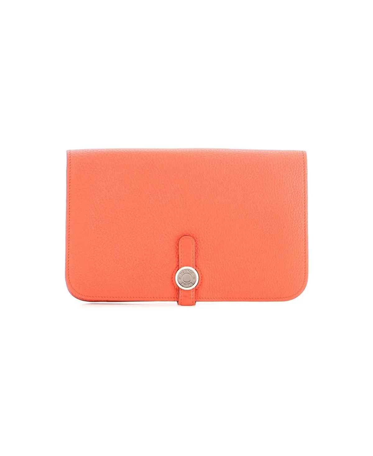 Pre-Owned Hermes Dogon Duo Combined Wallet Leather by Hermes