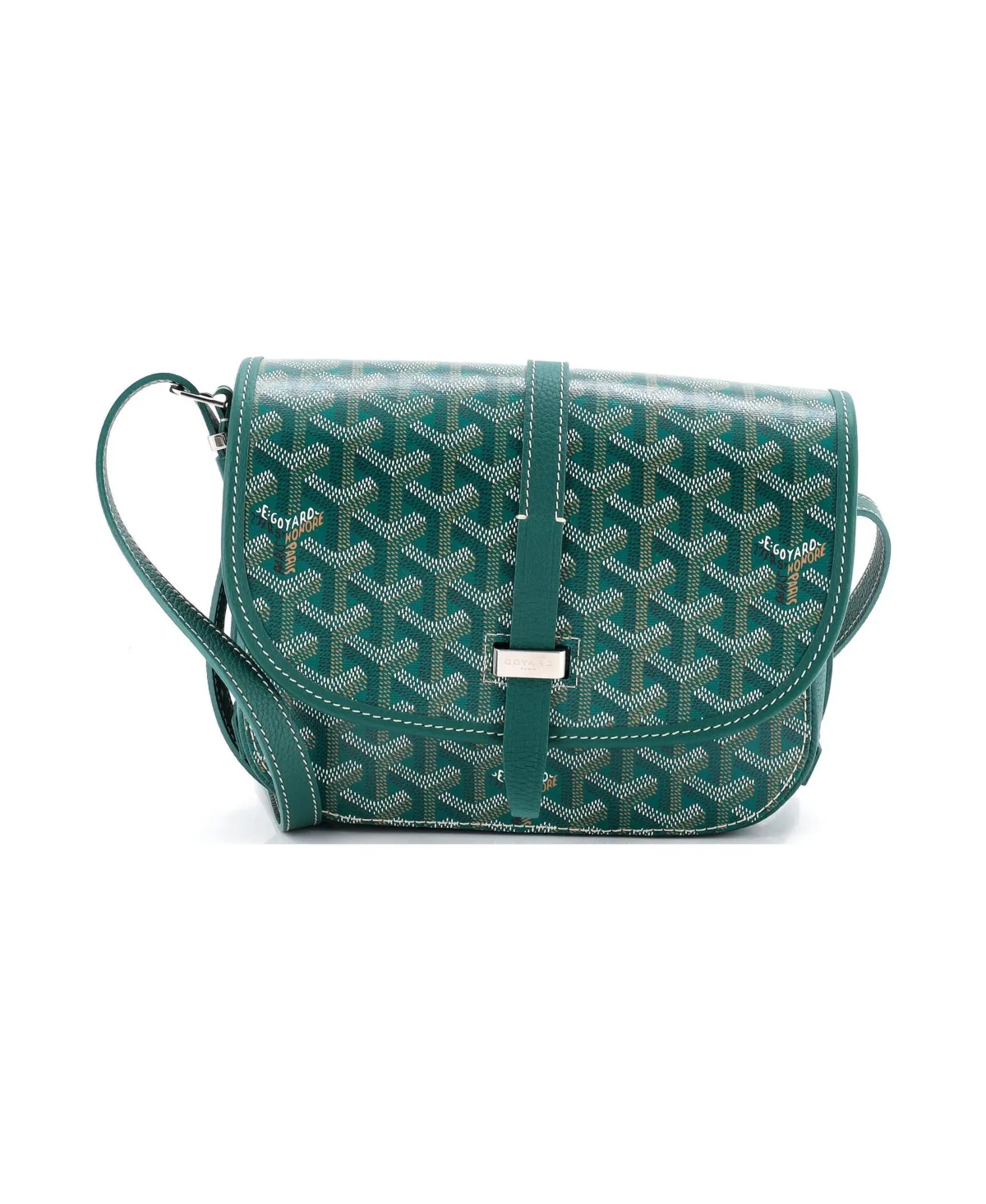 Pre-Owned Goyard Pm Belvedere Ii Messenger Bag Coated Canvas by Pre Owned Goyard