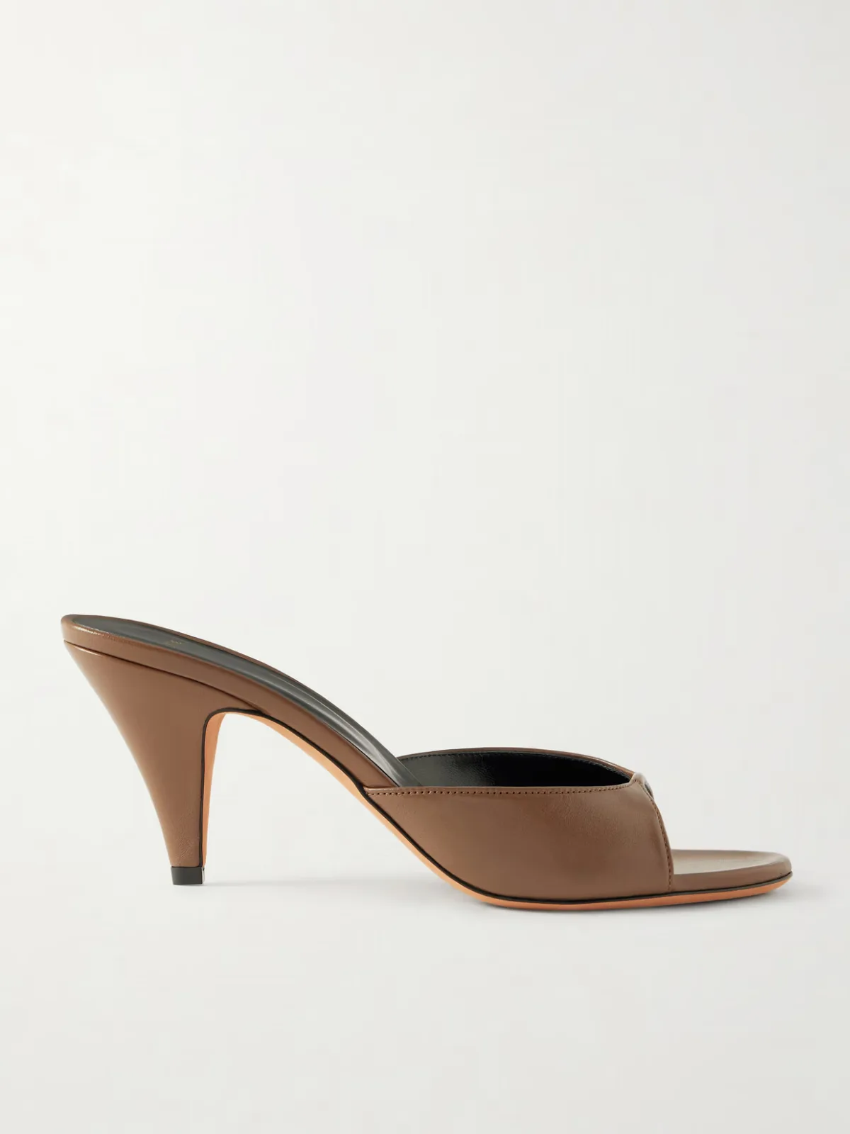 - Haze Leather Mules -