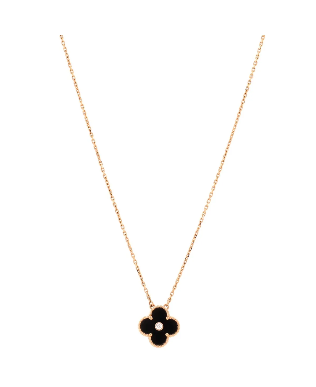 Pre-Owned Van Cleef & Arpels Vintage Alhambra Pendant Necklace by Pre Owned Van Cleef & Arpels