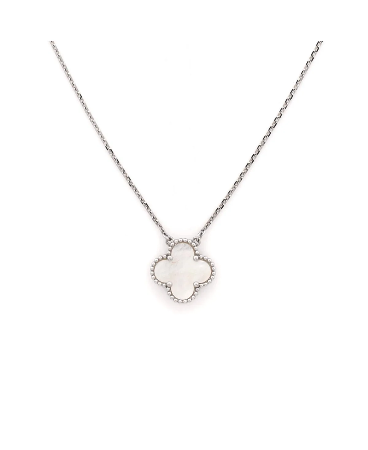 Pre-Owned Van Cleef & Arpels Vintage Alhambra Pendant Necklace