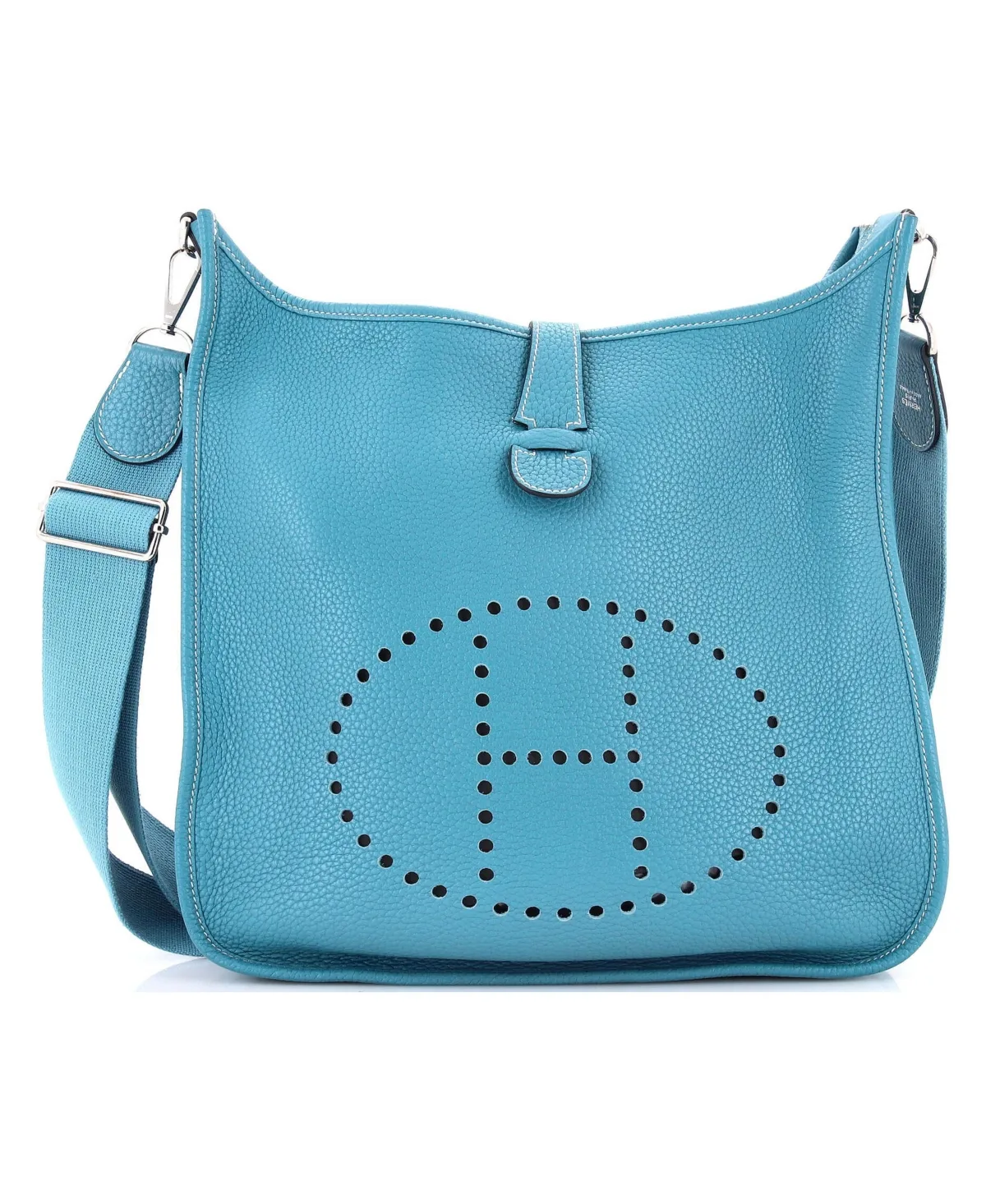Pre-Owned Hermes GM Evelyne Bag Gen III Clemence by Hermes