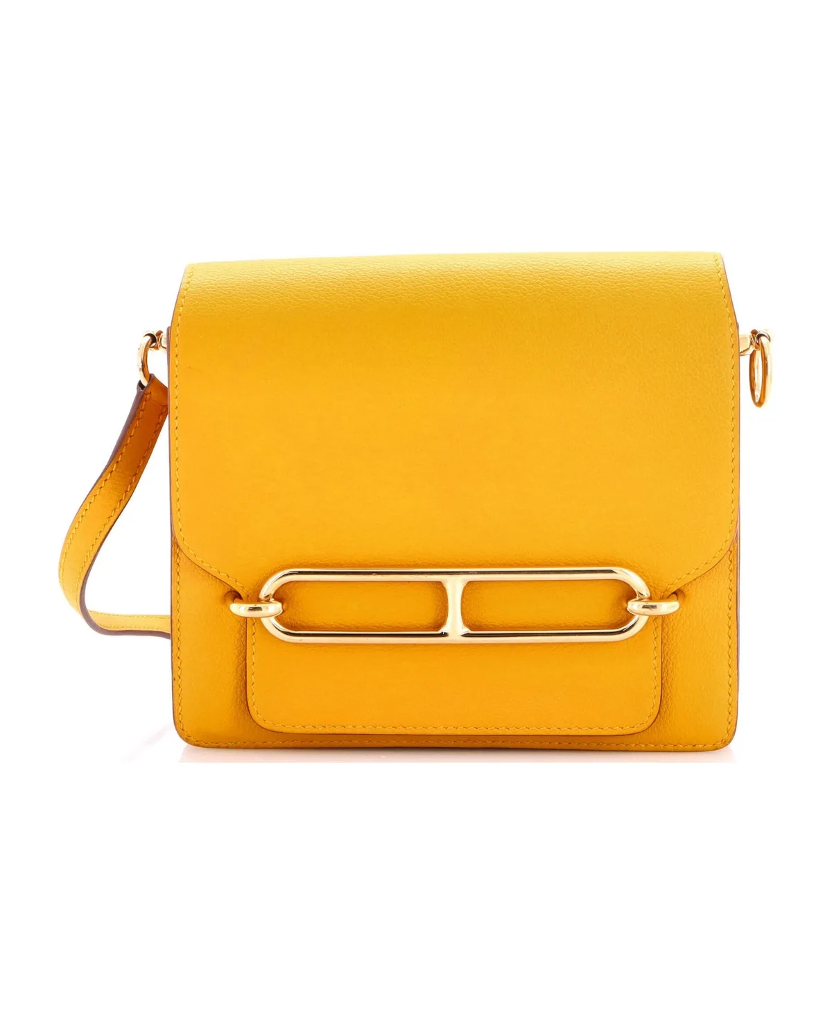Pre-Owned Hermes 18 Roulis Bag Evercolor by Hermes