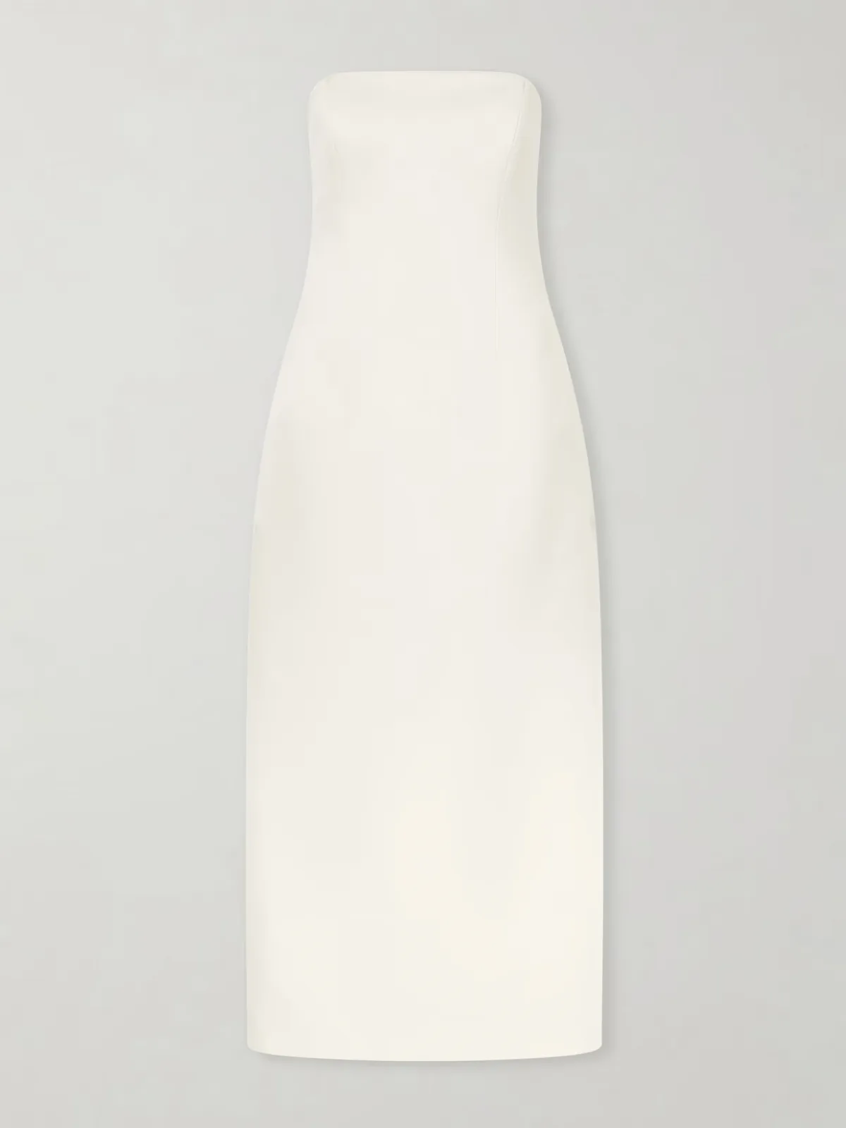 - Enid Satin Midi Dress -