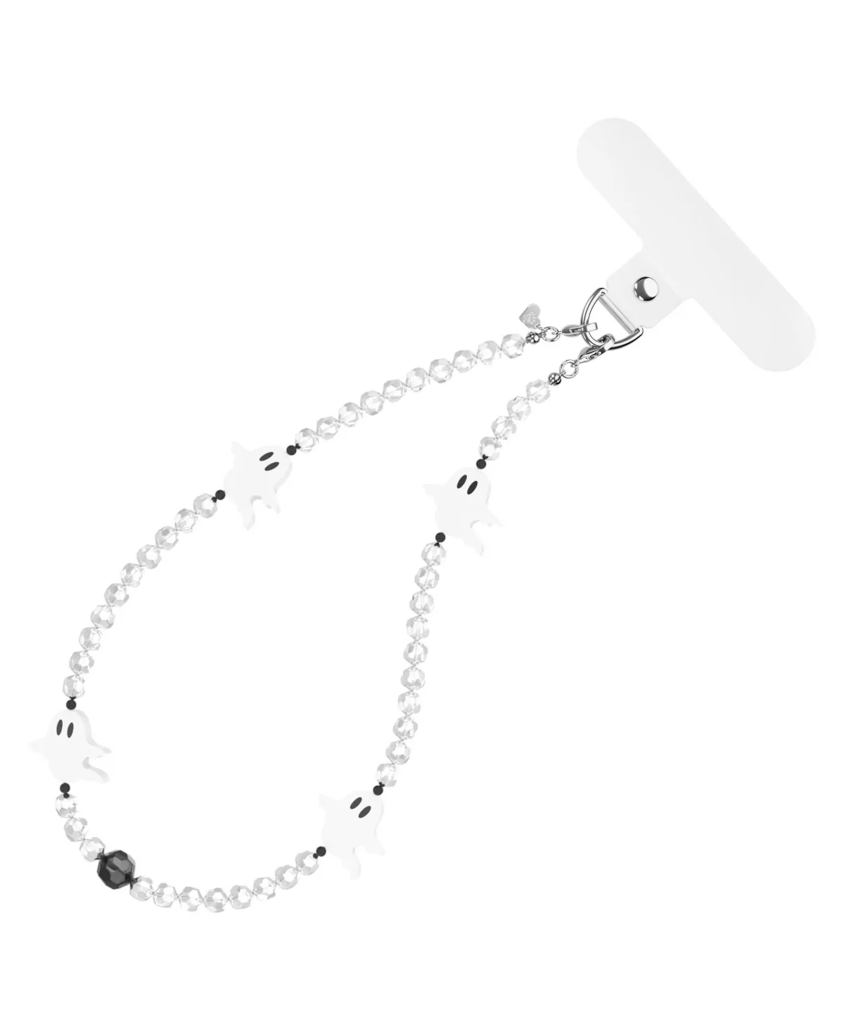 Beaded Wristlet Phone Charm, Fits Any Phone Case with Card Insert by Velvet Caviar