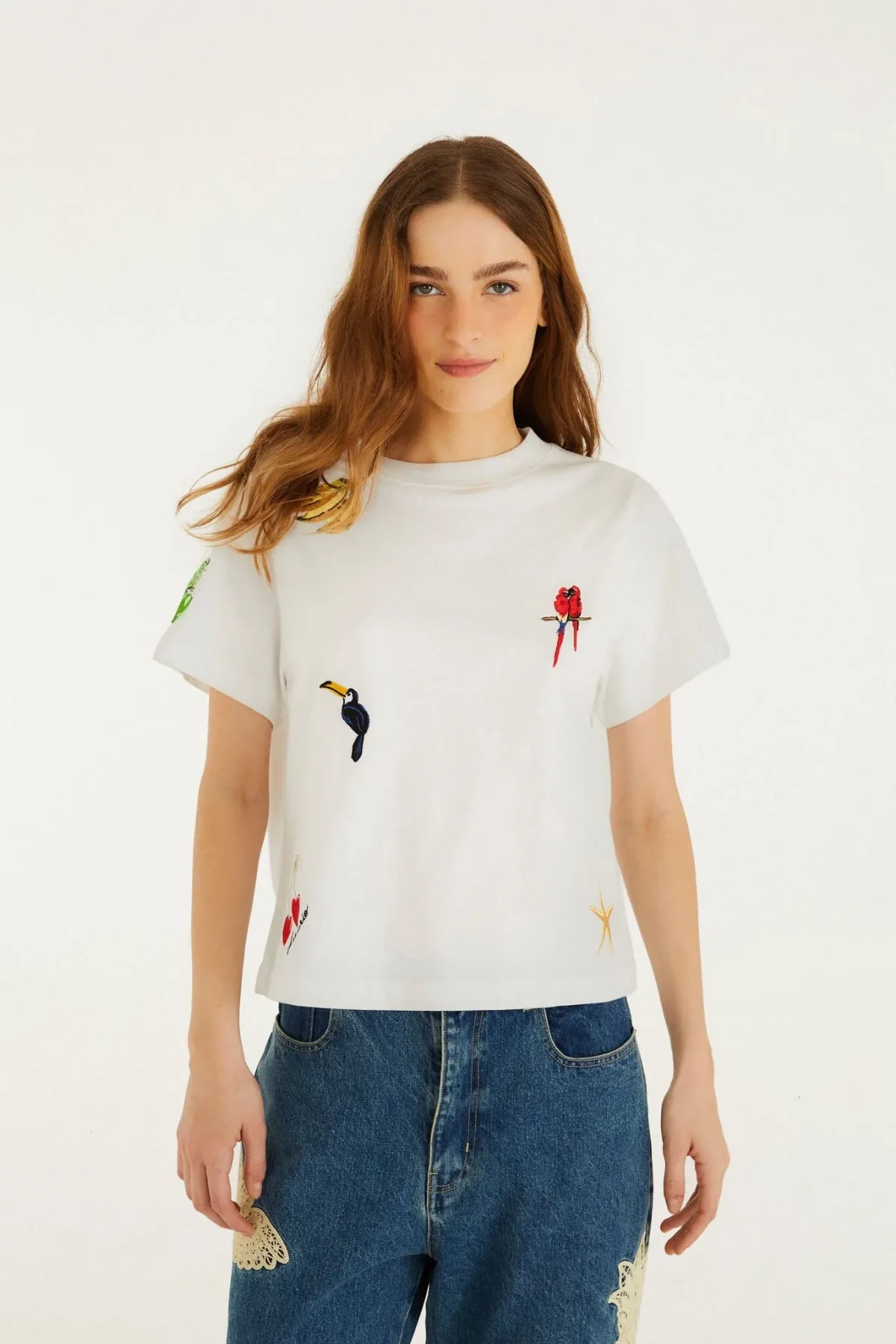 Cool Day Embroidered T-Shirt
