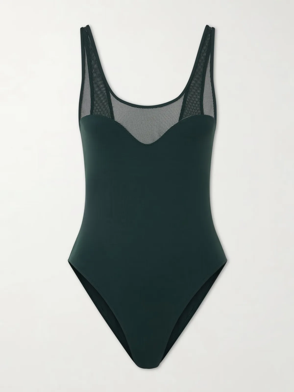 - Charisme Mesh Panel Swimsuit -