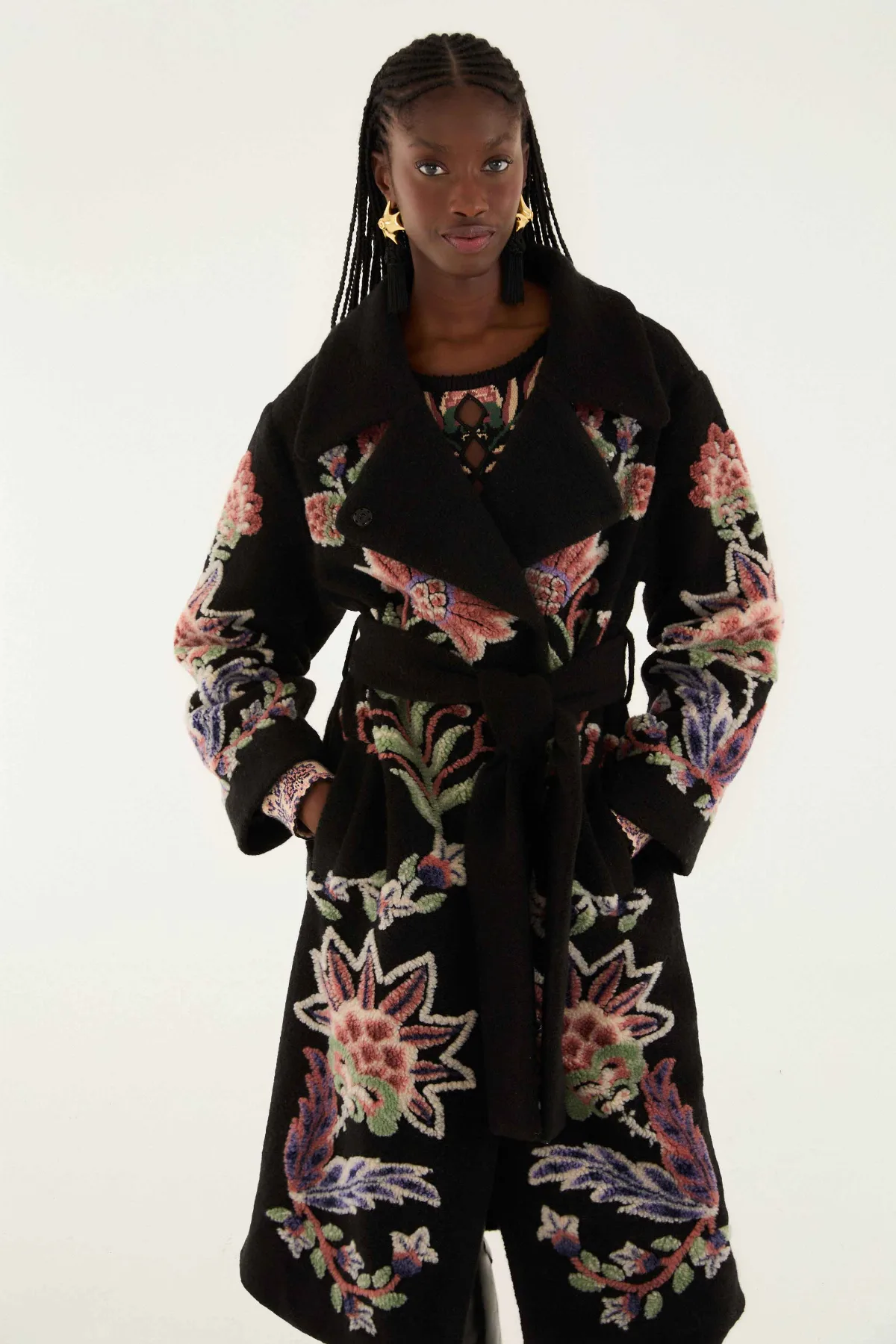 Marvelous Garden Fleece Coat